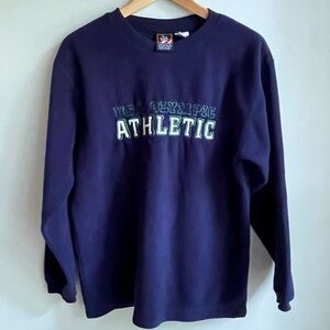 Vintage USA Olympic Sweatshirt Official Licensed Navy Kids‎ size Large 14-16